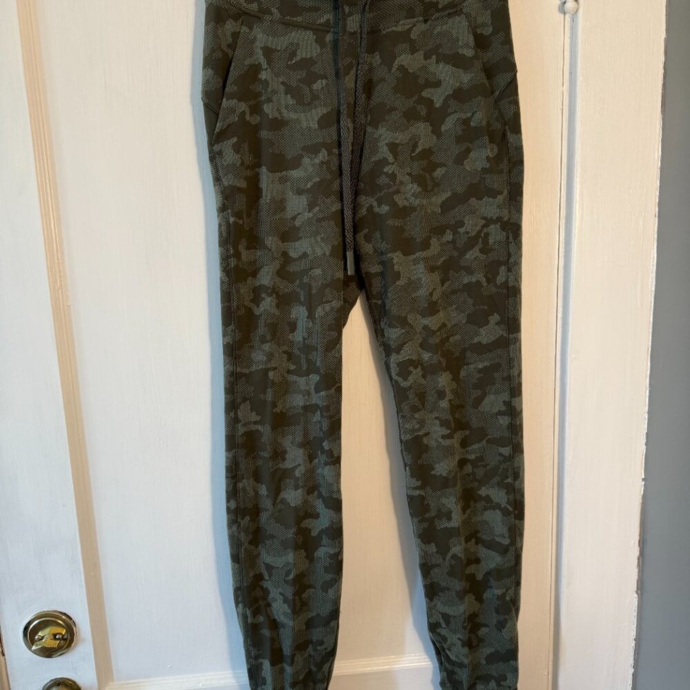 Lululemon Camo Green Joggers